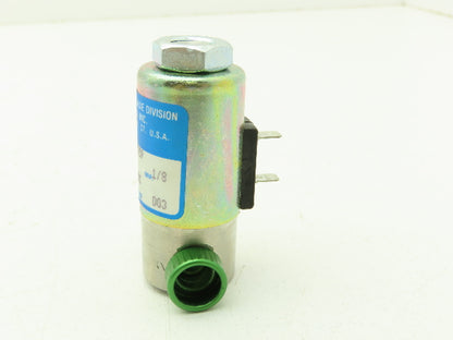 Honeywell Skinner B2RX259 Solenoid Valve 2-Way (NC) 12VDC 25 PSI 1/8" NPT