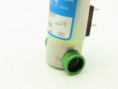 Honeywell Skinner B2RX259 Solenoid Valve 2-Way (NC) 12VDC 25 PSI 1/8" NPT