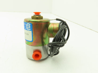 Honeywell Skinner V5D7600 Solenoid Valve 2-Way (NC) 120VAC 150 PSI 1/8" NPT