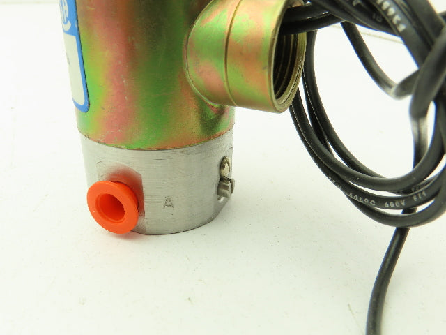 Honeywell Skinner V5D7600 Solenoid Valve 2-Way (NC) 120VAC 150 PSI 1/8" NPT