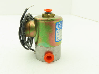 Honeywell Skinner V5D7600 Solenoid Valve 2-Way (NC) 120VAC 150 PSI 1/8" NPT