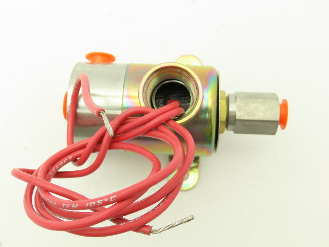 Honeywell Skinner V5D14850 Solenoid Valve 3-Way (NC) 120V 75 PSI 1/8" NPT