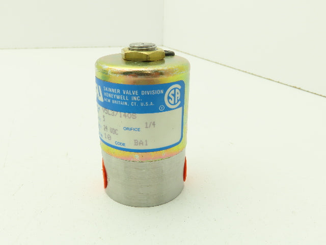 Honeywell Skinner V5L37140 Solenoid Valve 2-Way (NC) 5 PSI  - No Coil  LOT OF 3