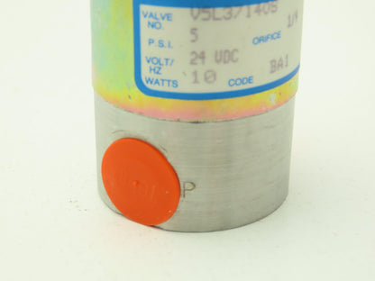 Honeywell Skinner V5L37140 Solenoid Valve 2-Way (NC) 5 PSI  - No Coil  LOT OF 3