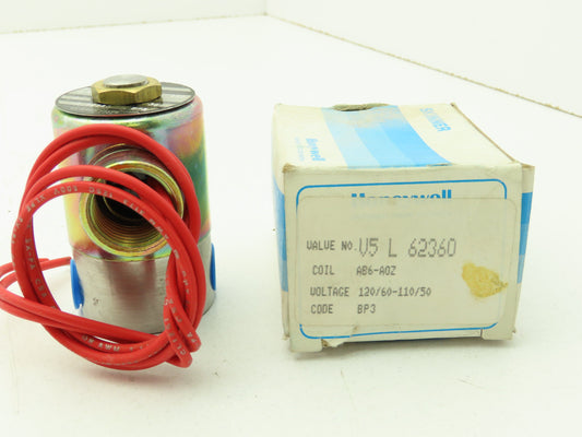 Honeywell Skinner V5L62360 Solenoid Valve 2-Way (NC) 120V 650 PSI 1/4" NPT V5