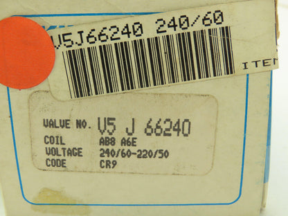 Honeywell Skinner V5J66240 Solenoid Valve 2-Way (NC) 220/240VAC 100 PSI 1/4" NPT