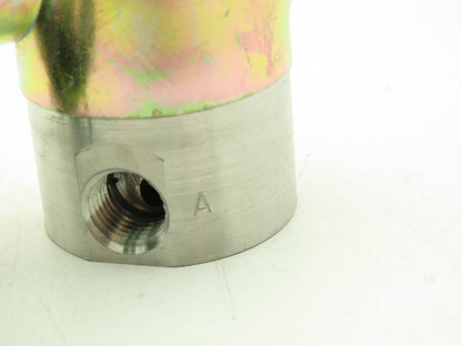 Honeywell Skinner V5J66240 Solenoid Valve 2-Way (NC) 220/240VAC 100 PSI 1/4" NPT