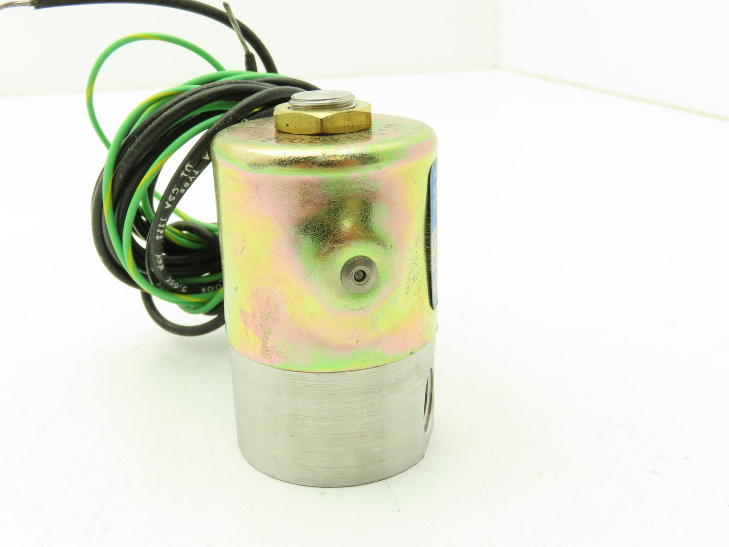 Honeywell Skinner V5J66240 Solenoid Valve 2-Way (NC) 220/240VAC 100 PSI 1/4" NPT