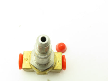 Honeywell Skinner 713N6 Solenoid Valve 3-Way (NC) 1/4" NPT -No Coil  LOT OF 2