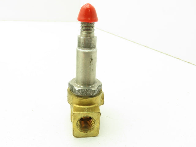 Honeywell Skinner 713N6 Solenoid Valve 3-Way (NC) 1/4" NPT -No Coil  LOT OF 2