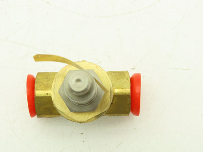 Honeywell Skinner 707N3 Brass Solenoid Valve 2-Way (NC) 1/2" NPT -No Coil