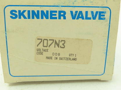 Honeywell Skinner 707N3 Brass Solenoid Valve 2-Way (NC) 1/2" NPT -No Coil