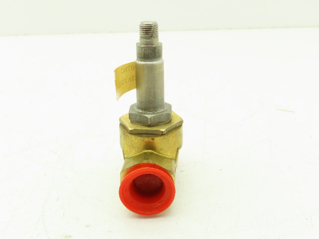 Honeywell Skinner 707N3 Brass Solenoid Valve 2-Way (NC) 1/2" NPT -No Coil