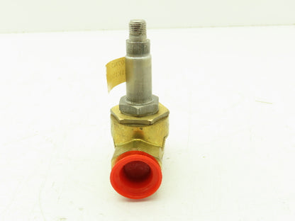 Honeywell Skinner 707N3 Brass Solenoid Valve 2-Way (NC) 1/2" NPT -No Coil