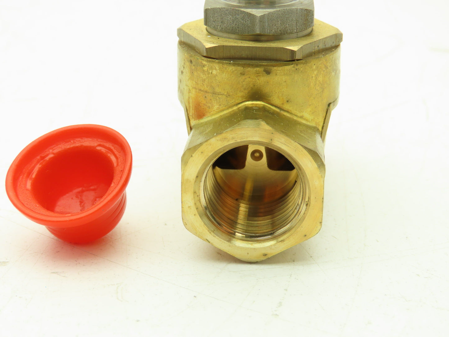 Honeywell Skinner 707N3 Brass Solenoid Valve 2-Way (NC) 1/2" NPT -No Coil