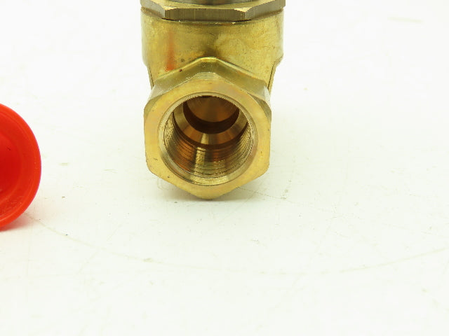 Honeywell Skinner 707N3 Brass Solenoid Valve 2-Way (NC) 1/2" NPT -No Coil