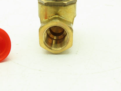 Honeywell Skinner 707N3 Brass Solenoid Valve 2-Way (NC) 1/2" NPT -No Coil