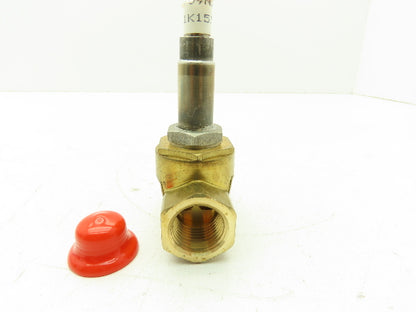 Honeywell Skinner 709N2 Brass Solenoid Valve 2-Way (NC) 1/2" NPT -No Coil
