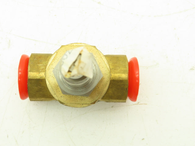 Honeywell Skinner 709N2 Brass Solenoid Valve 2-Way (NC) 1/2" NPT -No Coil
