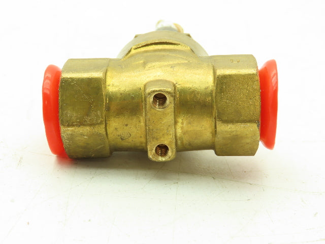 Honeywell Skinner 709N2 Brass Solenoid Valve 2-Way (NC) 1/2" NPT -No Coil