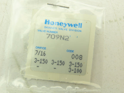 Honeywell Skinner 709N2 Brass Solenoid Valve 2-Way (NC) 1/2" NPT -No Coil