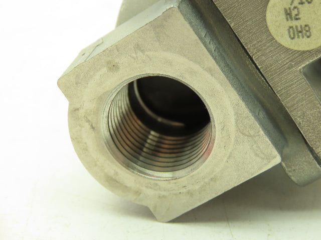 Honeywell Skinner 718N2B2B Solenoid Valve 2-Way (NC) 24VDC 0-40 PSI 1/2" NPT