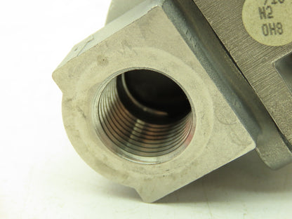 Honeywell Skinner 718N2B2B Solenoid Valve 2-Way (NC) 24VDC 0-40 PSI 1/2" NPT