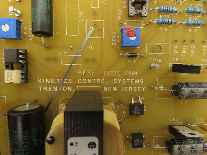 Kinetics Control Systems RF3F Circuit Board Locomotive Control Panel