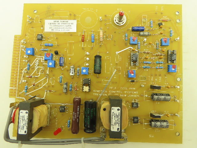 Kinetics Control Systems RF3F Circuit Board Locomotive Control Panel