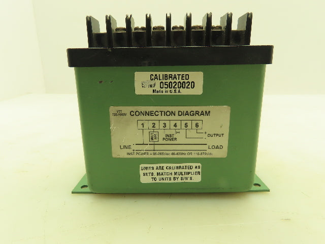 Ohio Semitronics VT7-014E DC Voltage Isolated Transducer