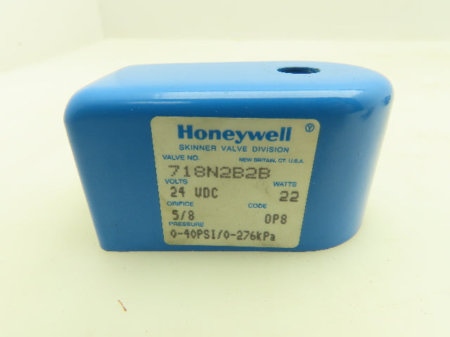 Honeywell Skinner 718N2B2B Solenoid Valve 2-Way (NC) 0-40 PSI 1/2" NPT  -No Coil