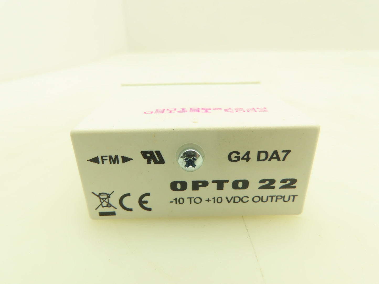 Opto22 G4 DA7 G4 Analog I/O Input Output Module Single channel