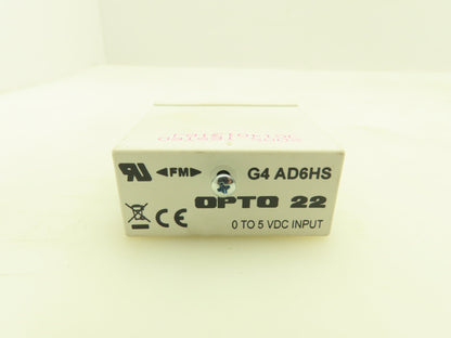 Opto 22 G4 AD6HS Voltage Input High Speed Analog Module Lot of 4