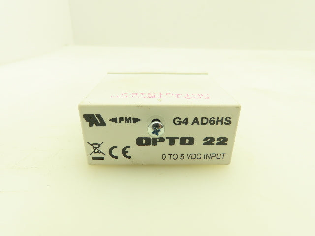 Opto 22 G4 AD6HS Voltage Input High Speed Analog Module Lot of 4