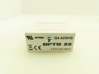Opto 22 G4 AD6HS Voltage Input High Speed Analog Module Lot of 4
