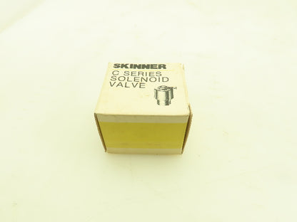 Honeywell Skinner C2JX194 Solenoid Valve 2-Way (NC) 120V 90 PSI 1/8" NPT