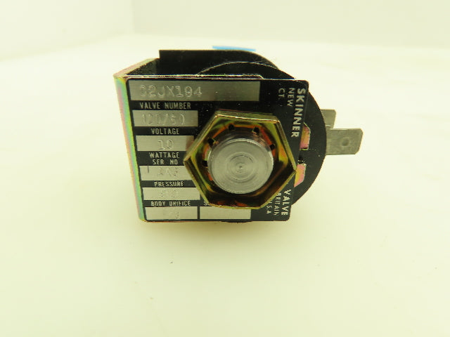Honeywell Skinner C2JX194 Solenoid Valve 2-Way (NC) 120V 90 PSI 1/8" NPT