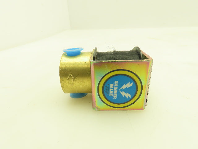 Honeywell Skinner C2JX194 Solenoid Valve 2-Way (NC) 120V 90 PSI 1/8" NPT