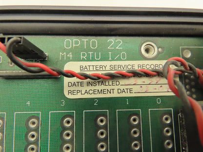 Opto 22 M4 RTU Modular RTU/DAS Controller Module Input Output