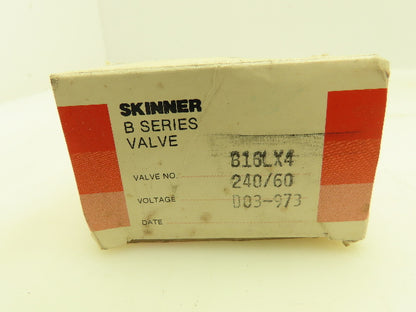 Honeywell Skinner B16LX4DN Solenoid Valve 3-Way (NC) 240V 175 PSI 1/8" NPT