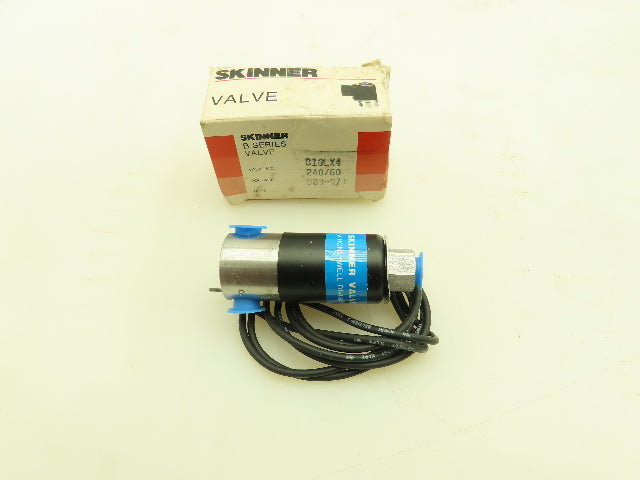 Honeywell Skinner B16LX4DN Solenoid Valve 3-Way (NC) 240V 175 PSI 1/8" NPT