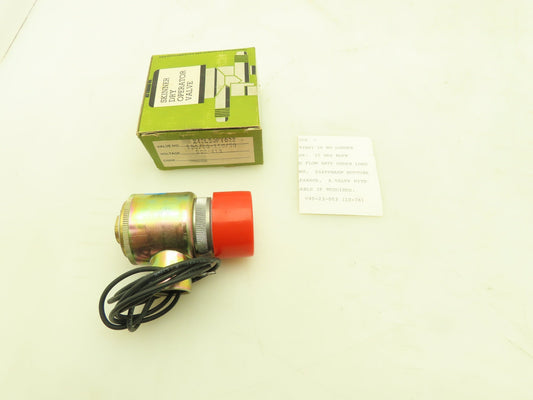 Skinner X42LBOFT022 Dry Operator Teflon Solenoid Valve 2-Way (NC) 120V 20 PSI