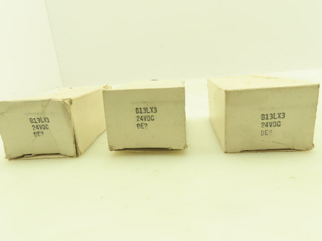 Honeywell Skinner B13LX3 Solenoid Valve 3-Way NC 24VDC 100PSI 1/8" NPT Lot of 3