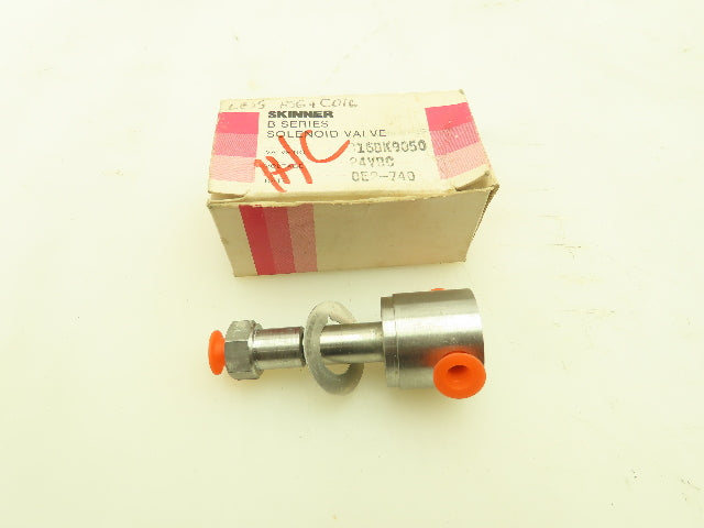 Skinner B16DK9050 Solenoid Valve 3-Way NC 50PSI 1/8" NPT -No Coil  Lot of 2