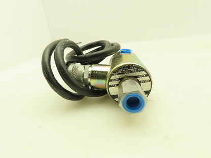 Honeywell Skinner V5L57550 Solenoid Valve 3-Way NC 100PSI 120V 1/4" NPT V5 Ser