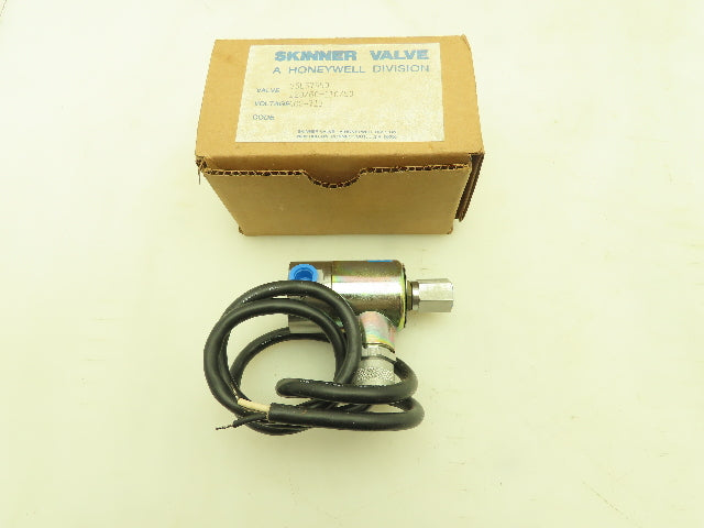 Honeywell Skinner V5L57550 Solenoid Valve 3-Way NC 100PSI 120V 1/4" NPT V5 Ser