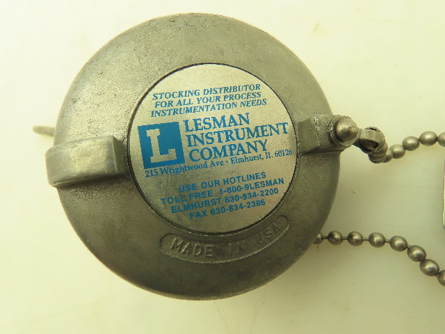Lesman Instrument 620-MT-2070 Thermocouple 3/4" NPT 90 Housing Stainless Probe