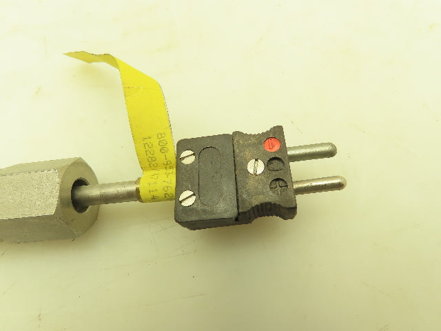 Lesman Instrument J48U-016-19C-4MT Thermocouple 16 1/2" Probe Stainless 3/4" NPT