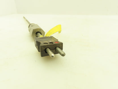 Lesman Instrument J48U-016-19C-4MT Thermocouple 16 1/2" Probe Stainless 3/4" NPT