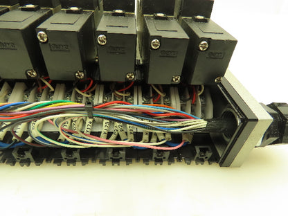 SMC VV5FS2 Plug-In 7-Station Manifold Control Unit VFS2000 Solenoid Valve Bank
